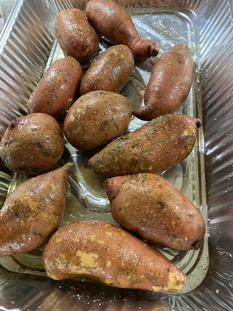 烤的红薯图片下载