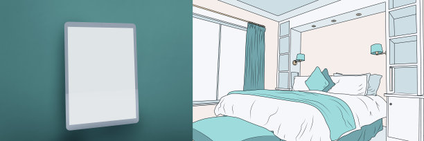 数字平板电脑屏幕合成图像图片下载