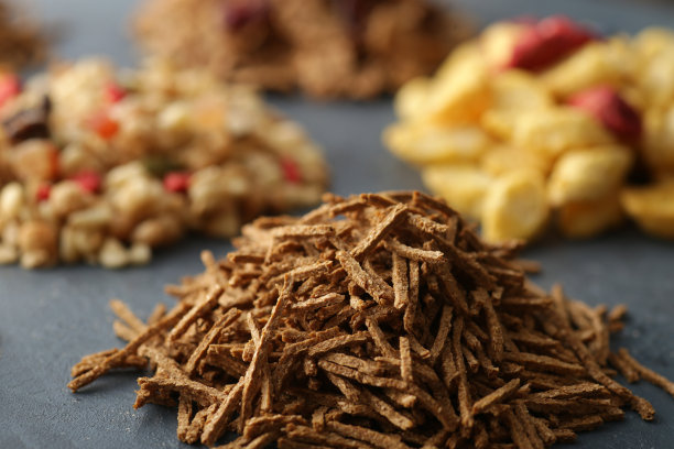 各种谷类和格兰诺拉麦片图片下载