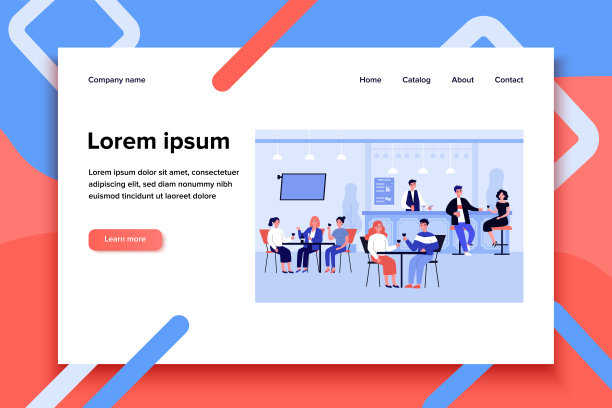 快乐的人们聚在酒吧吃晚餐图片下载