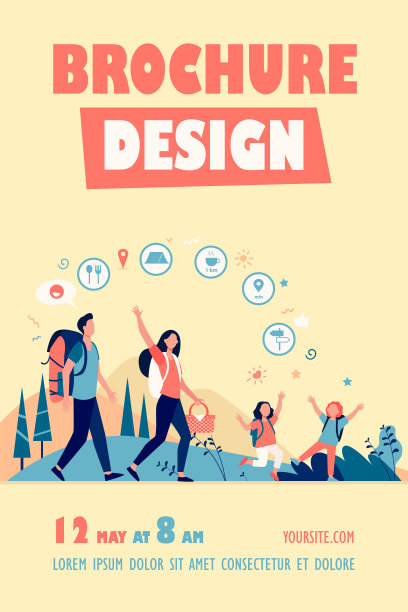 家庭远足或位置应用程序的概念图片下载