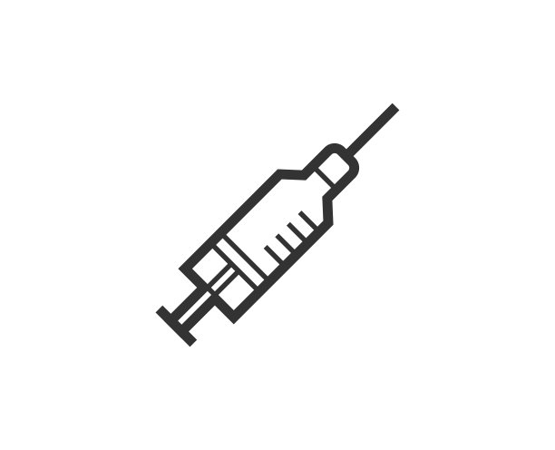 注射器图标。医疗黑线标志。优质图形设计象形图。轮廓符号图标的网页设计，网站和移动应用程序的白色背景。单色癌症图标。假期一行图标图片下载