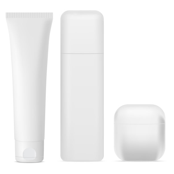 化妆品瓶。奶油罐，管坯图片下载