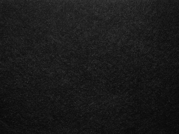 水平织物背景:特写黑色毛毡图片下载