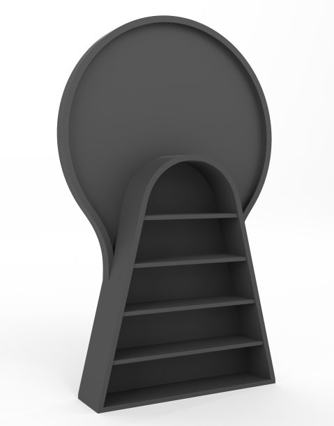 广告空白圈货架展示。图片下载