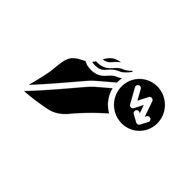 嘴唇切割疼痛的字形图标矢量插图图片下载