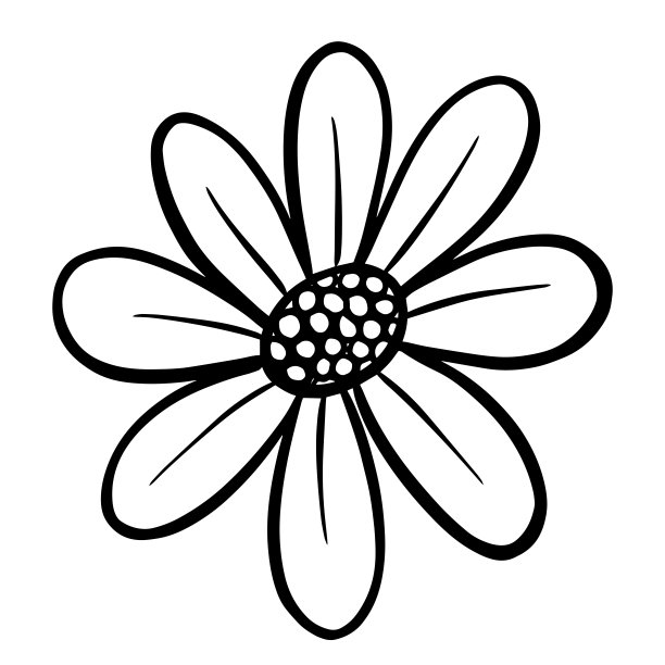 花的图标毛茛，雏菊，蒲公英等图片下载