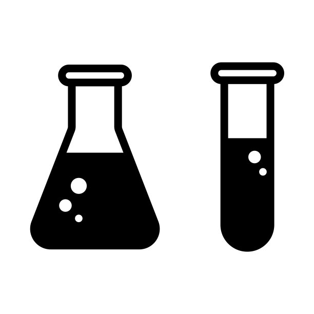 化学烧杯图标向量图片下载