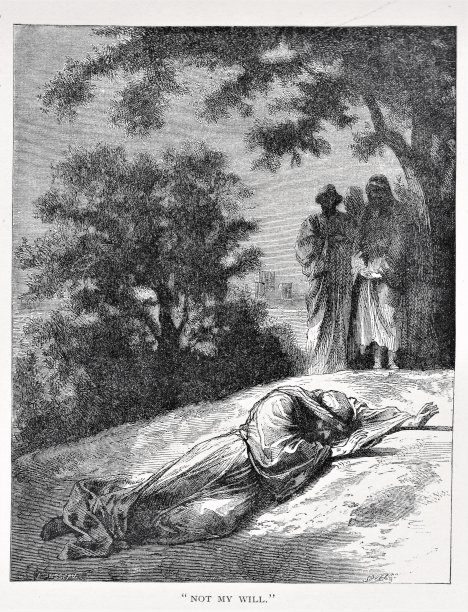 耶稣在客西马尼园祈祷图片下载