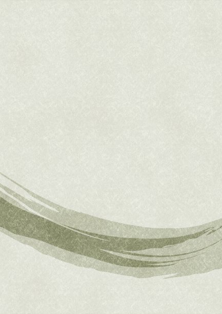 带有毛笔图案的日本纸图片下载