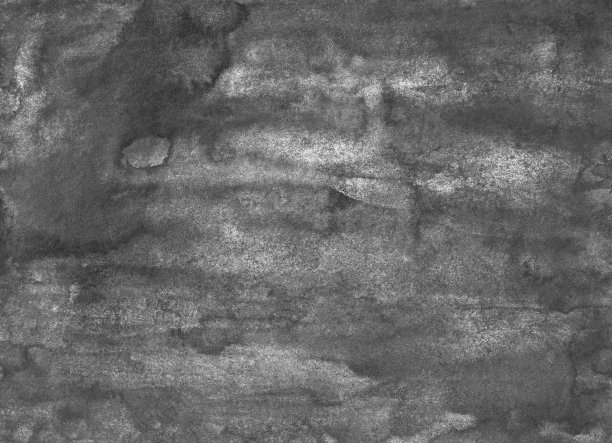 水彩灰色和白色污渍的纸背景。纹理。单色垃圾液体背景。图片下载