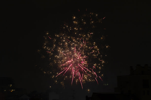 新年的焰火图片下载