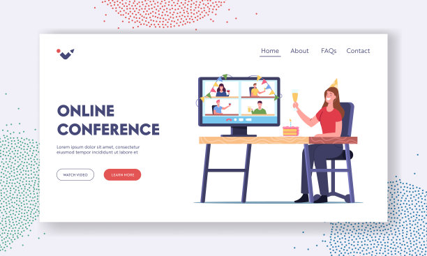 联机党登陆页面模板。拿着香槟举杯庆祝节日和和朋友聊天图片下载