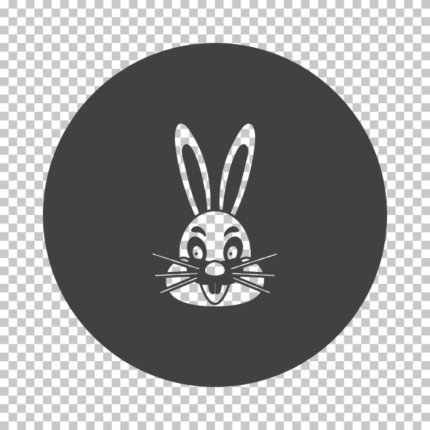 复活节兔子图标图片下载
