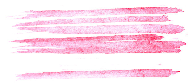 红色水彩图片下载