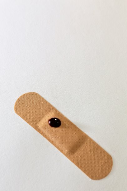 粘在绷带上的绷带图片下载