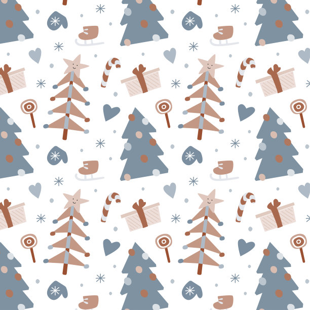 矢量插图的主题新年。
公牛图片与节日细节。图片下载