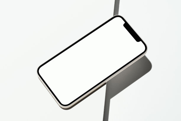 黑屏智能手机模型，模板图片下载