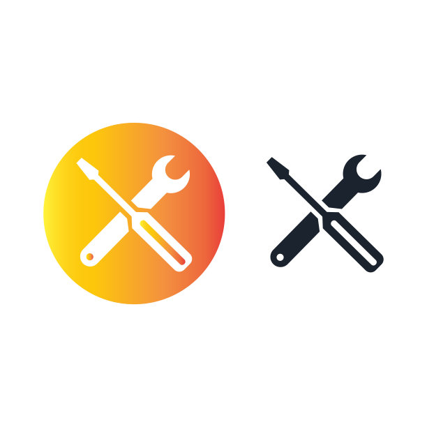 工具图标设置股票插图图片下载