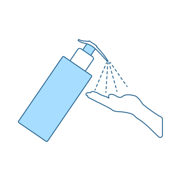 液体肥皂图标的分配器图片下载