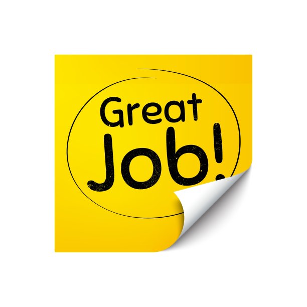 伟大的工作的象征。招聘机构的迹象。向量图片下载