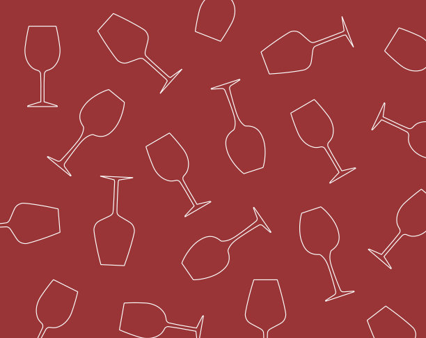 红酒酒杯图案图片下载