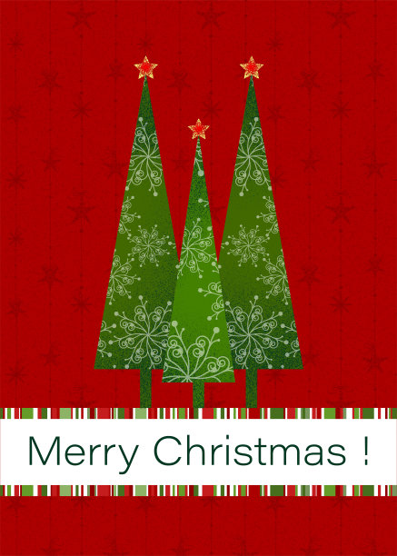 红色圣诞背景图片下载