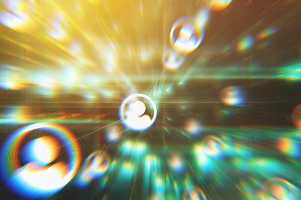 社交网络连接的未来技术背景图片下载