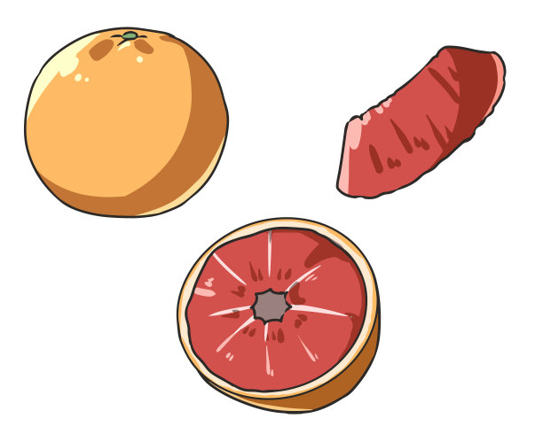 粉红葡萄柚图片下载