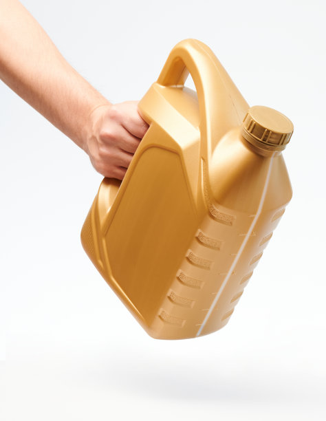 黄色塑料液体桶图片下载