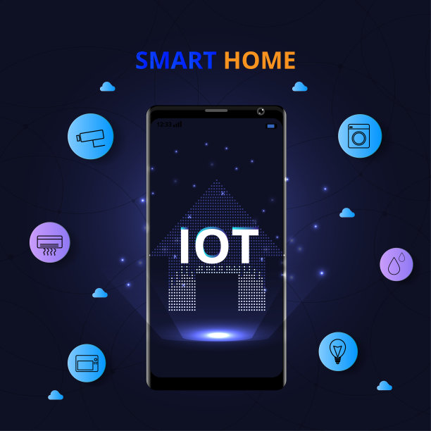 智能家居控制概念。图片下载