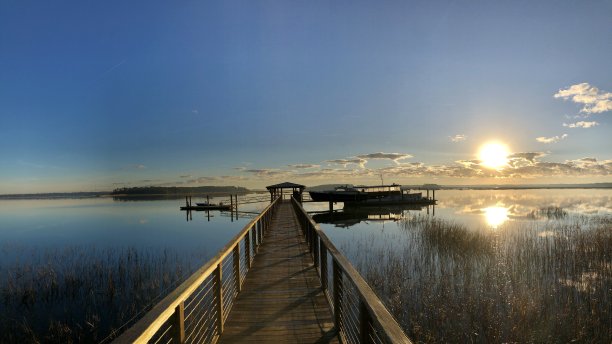 镜像日出图片下载