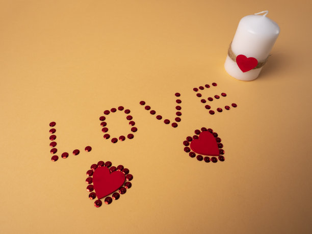 火花的形式铭文的爱图片下载