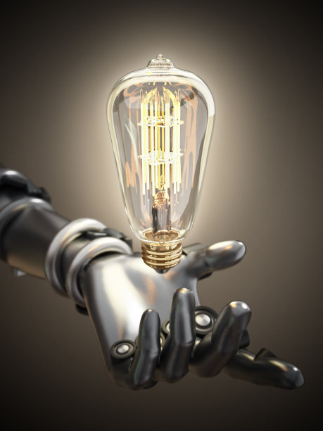 Android手持老式灯泡图片下载