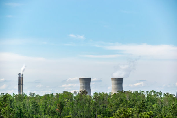 美国的核电站。图片下载