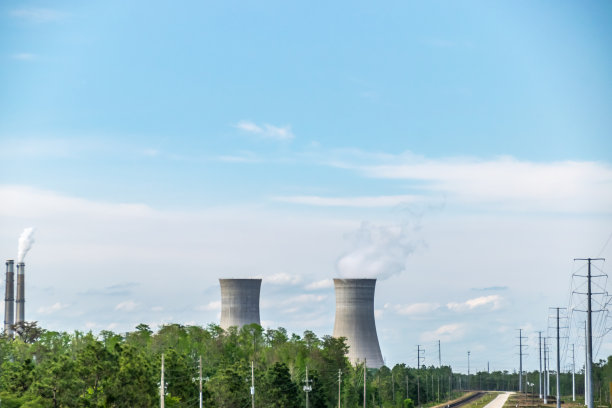 美国的核电站。图片下载