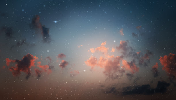 丰富多彩的夜空图片下载