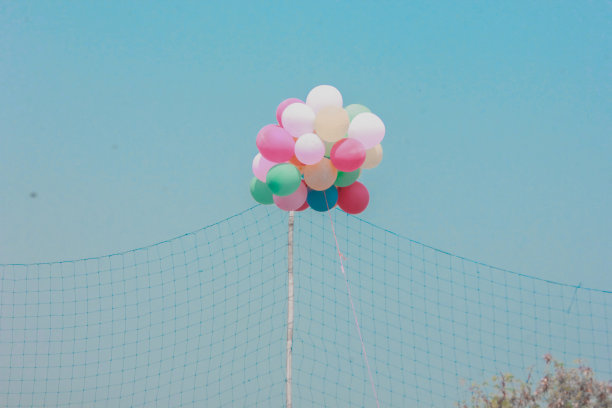 气球在毕业典礼上飞翔图片下载