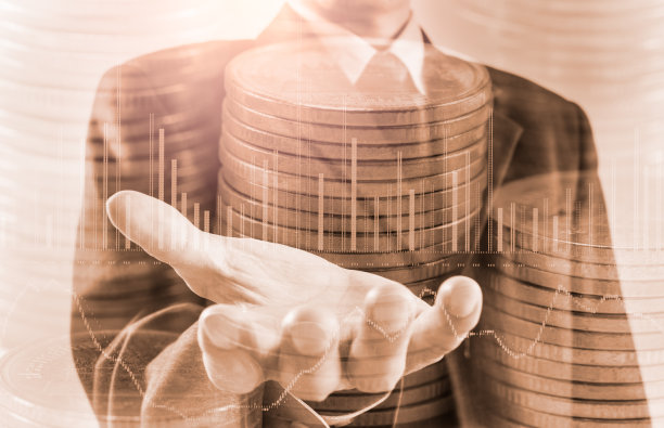 股票市场或外汇交易图形和烛台图表适合金融投资的概念。经济趋势背景的商业理念和所有的艺术作品设计。抽象的金融背景。图片下载