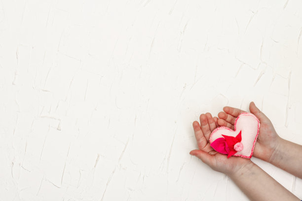 情人节概念与手图片下载