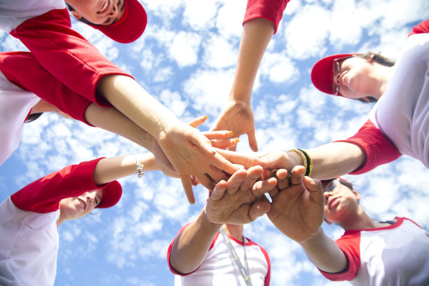 女子棒球队，庆祝图片下载