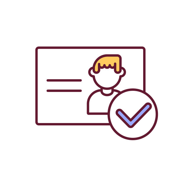 个人文档检查RGB颜色图标图片下载