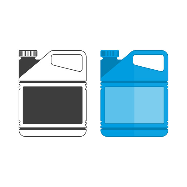 塑料机油筒。图片下载