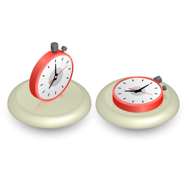 一组秒表图标图片下载