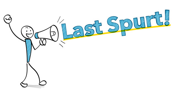 用扩音器为最后冲刺欢呼的人图片下载