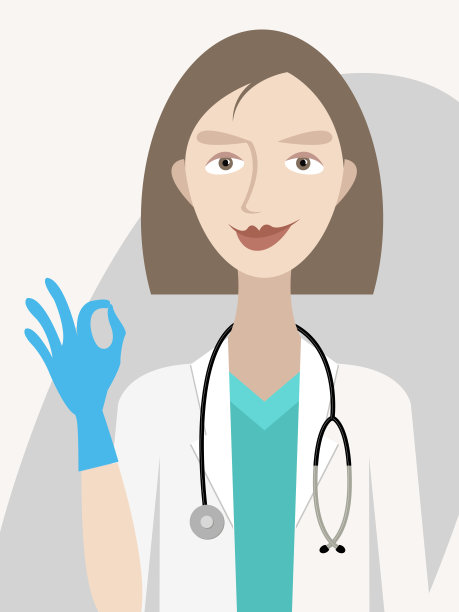 一位年轻女医生的肖像图片下载