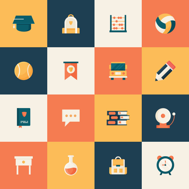 学校教育图标图片下载