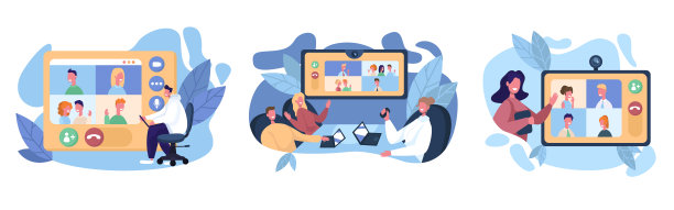 一套网络视频会议图片下载