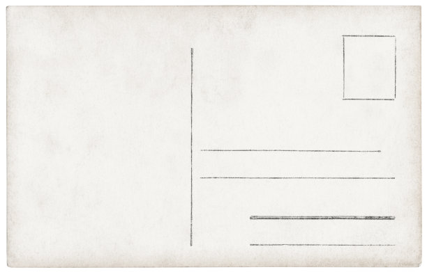 老式明信片模板图片下载
