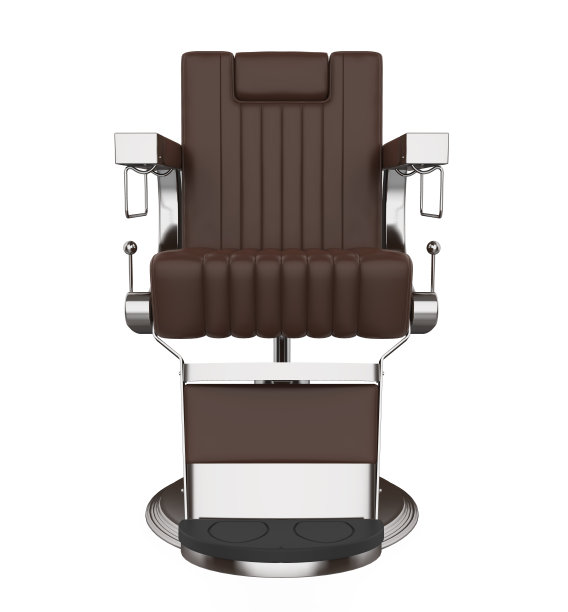 理发椅孤立图片下载